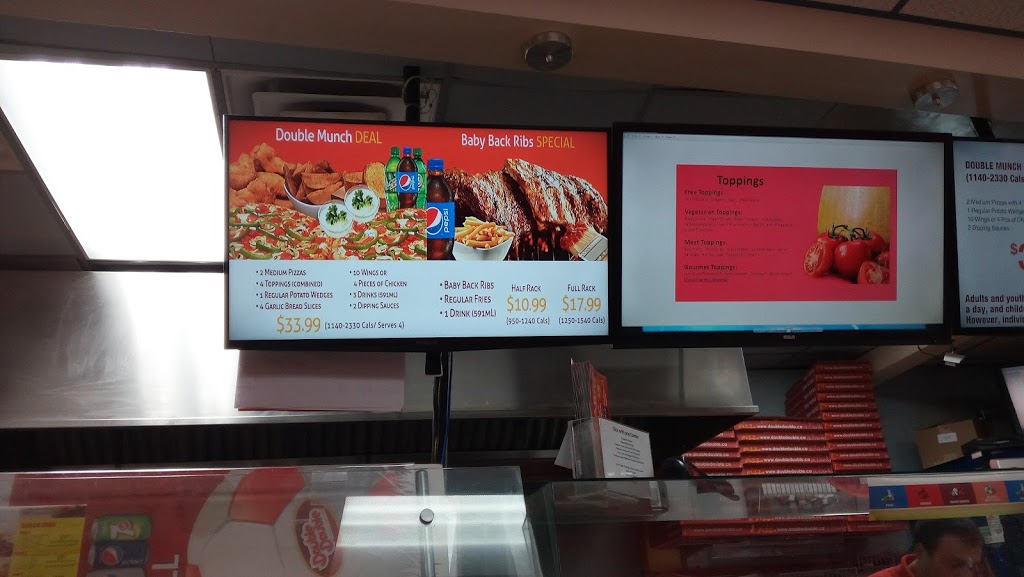 Double Double Pizza | 347 Erb St W, Waterloo, ON N2L 1W4, Canada | Phone: (519) 954-7666