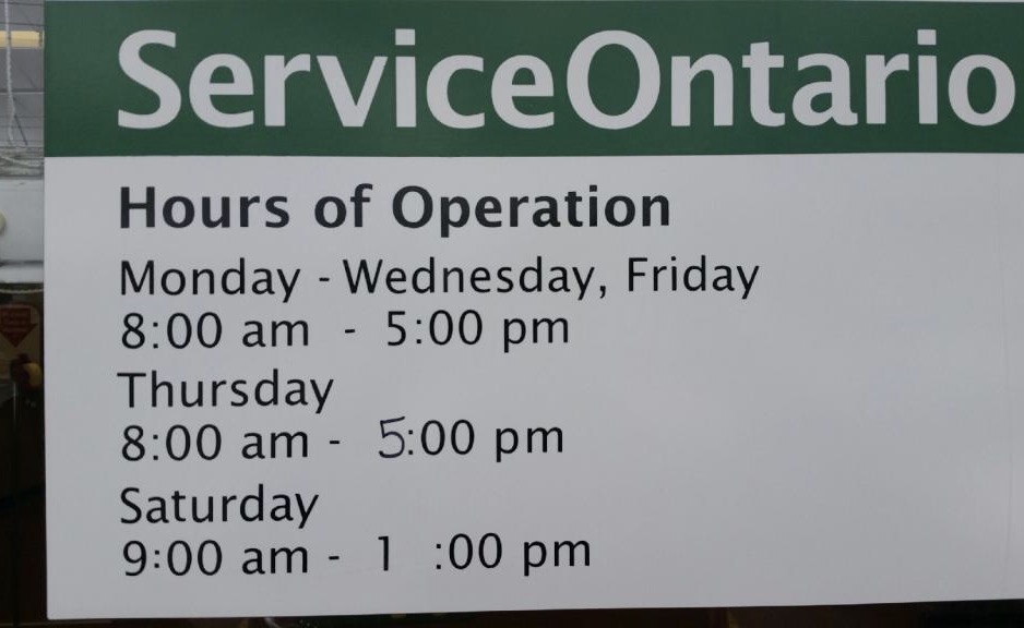 ServiceOntario | 485 Silvercreek Pkwy N Unit 16, Guelph, ON N1H 7K5, Canada | Phone: (519) 836-1636