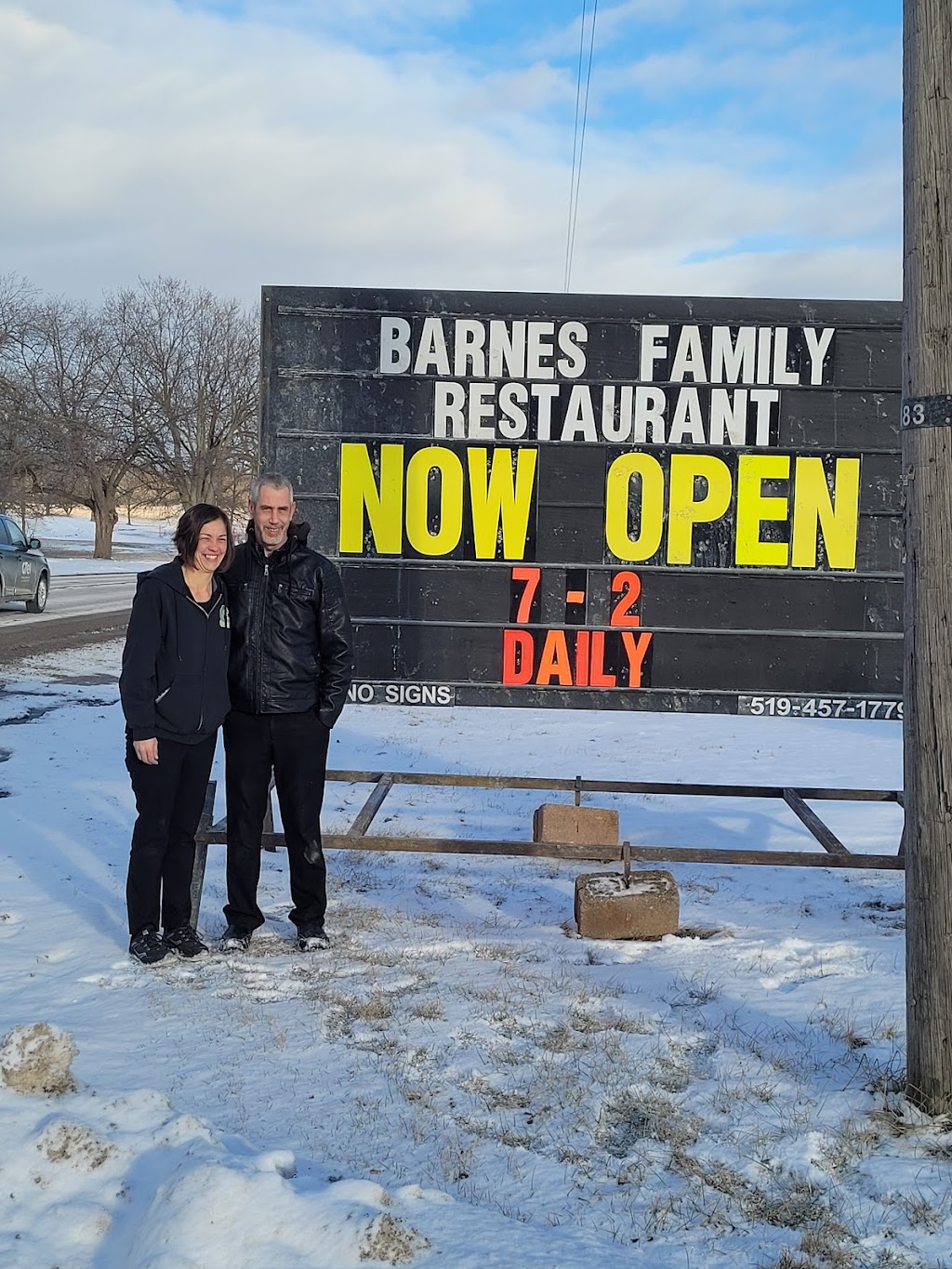 Barnes Family Restaurant | 7447 Longwoods Rd, London, ON N6P 1L2, Canada | Phone: (519) 652-6767