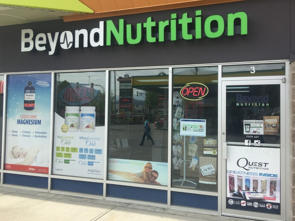 Beyond Nutrition | 6014 Vedder Rd #3, Chilliwack, BC V2R 5M4, Canada | Phone: (604) 824-1770