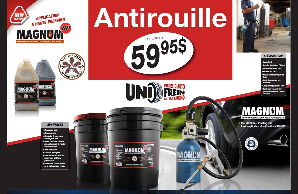 Unifrein St-Raymond Inc | 700 Côte Joyeuse, Saint-Raymond, QC G3L 4B1, Canada | Phone: (418) 337-2525