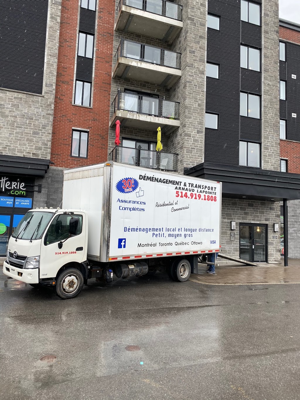 Déménagement ArnaudLpointe | 405 Boul. Laval, Laval, QC H7N 5T7, Canada | Phone: (514) 919-1808