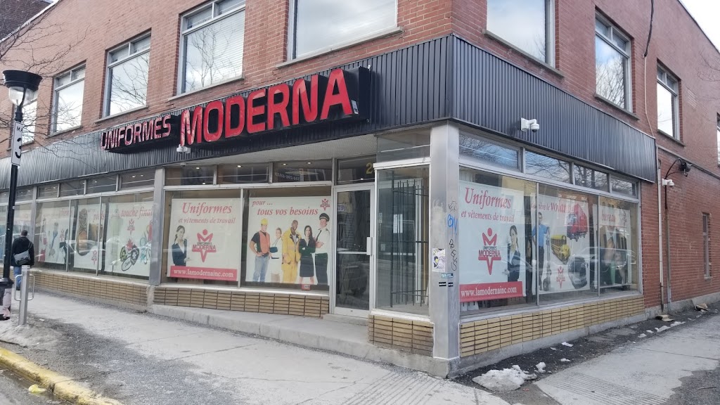 Uniformes Moderna | 235 Rue Beaubien E, Montréal, QC H2S 1R5, Canada | Phone: (514) 279-2016