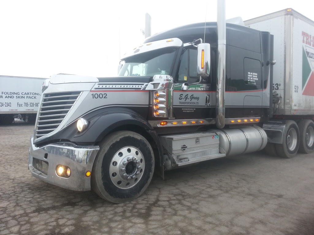 E G Gray Transportation Ltd | 2097 Whittington Dr, Cavan-Monaghan, ON K0L, Canada | Phone: (705) 745-2662