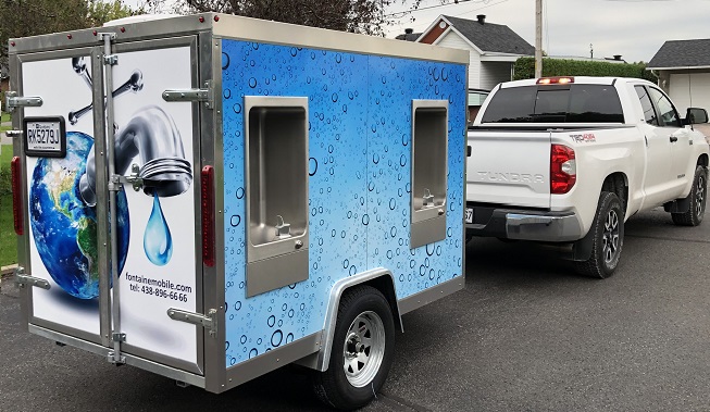 Fontaine Mobile | 831 A Mnt Sainte-Julie, Sainte-Julie, QC J3E 1W9, Canada | Phone: (438) 896-6666