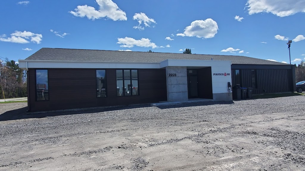 Pyrotech B E I Inc | 2209 Rte Lagueux, Lévis, QC G7A 1A7, Canada | Phone: (418) 835-5335