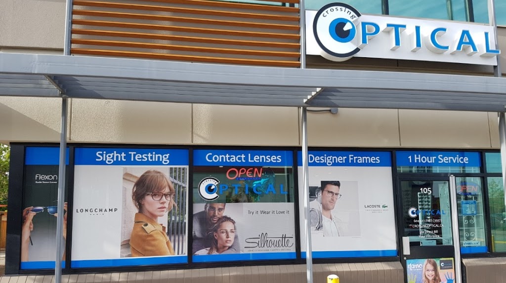 Crossing Optical | 19916 64 Ave unit #105, Langley City, BC V2Y 1A2, Canada | Phone: (604) 427-3937