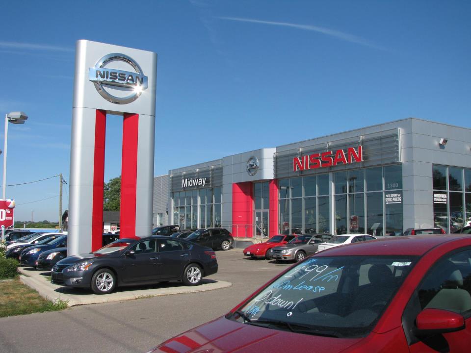 Midway Nissan Whitby | 1300 Dundas St E, Whitby, ON L1N 2K5, Canada | Phone: (905) 668-6828
