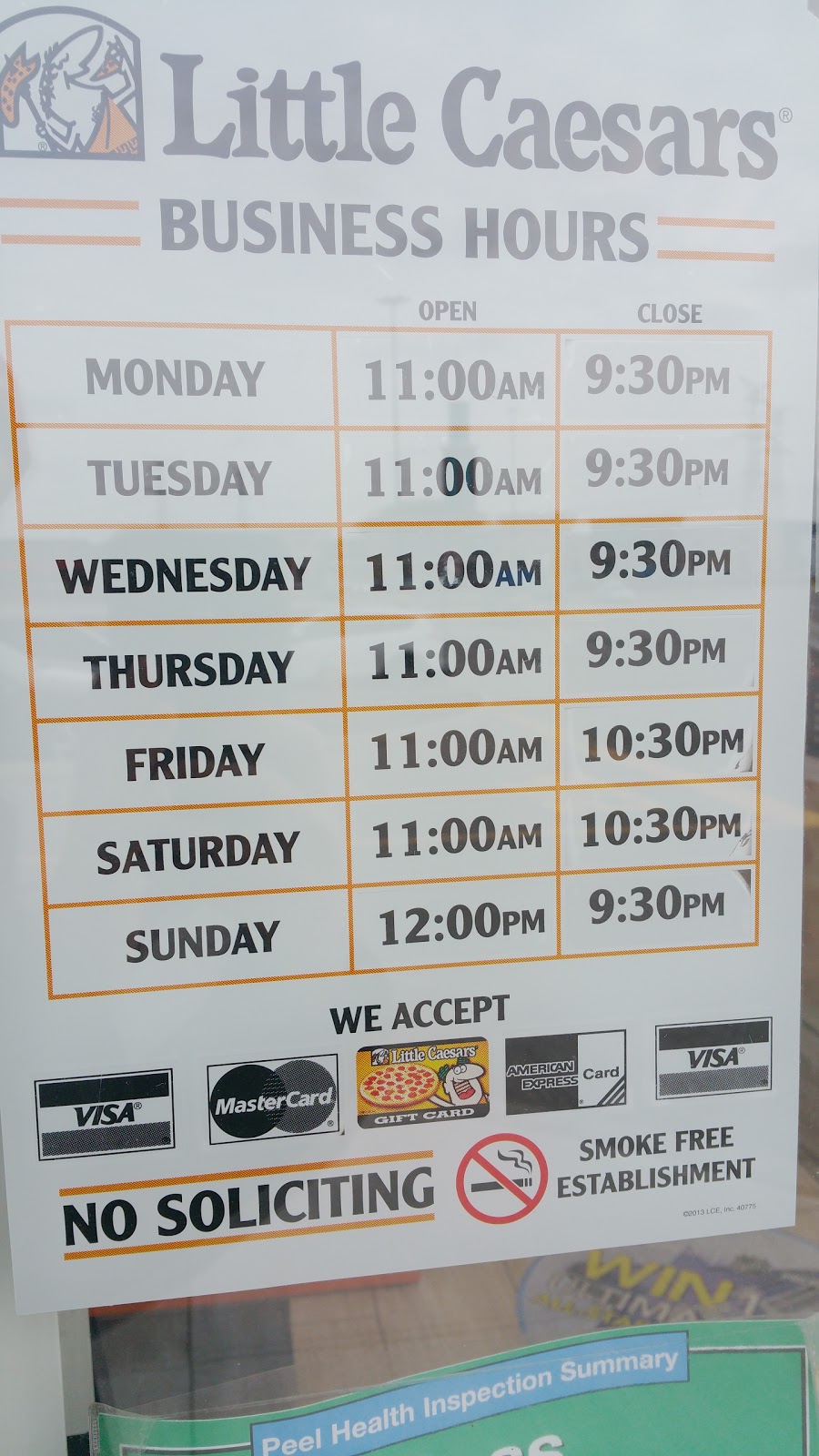 Little Caesars Pizza | 3055 Argentia Rd, Mississauga, ON L5N 8E1, Canada | Phone: (905) 785-3131