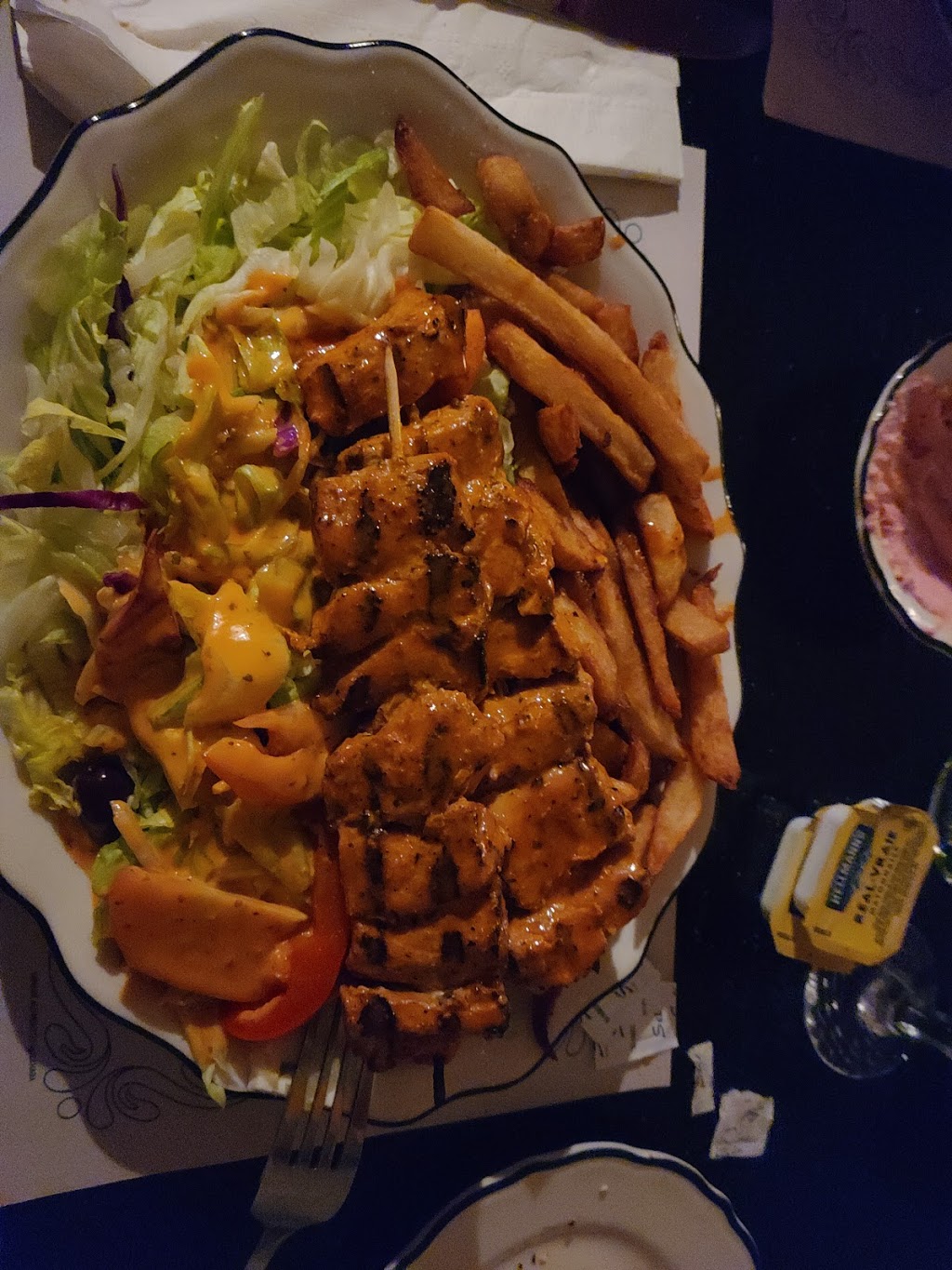 Restaurant Souvlaki | 35 Rue Fusey, Trois-Rivières, QC G8T 7S5, Canada | Phone: (819) 373-4073