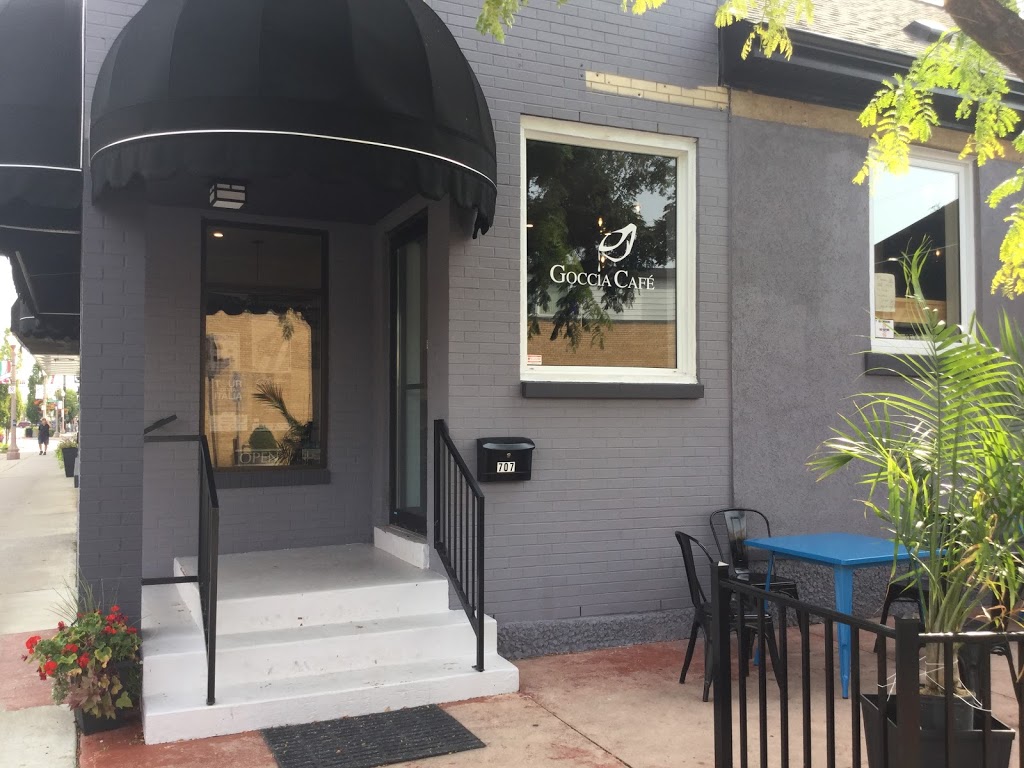 Goccia Cafe | 707 Erie St E, Windsor, ON N9A 3Y3, Canada | Phone: (226) 975-4333