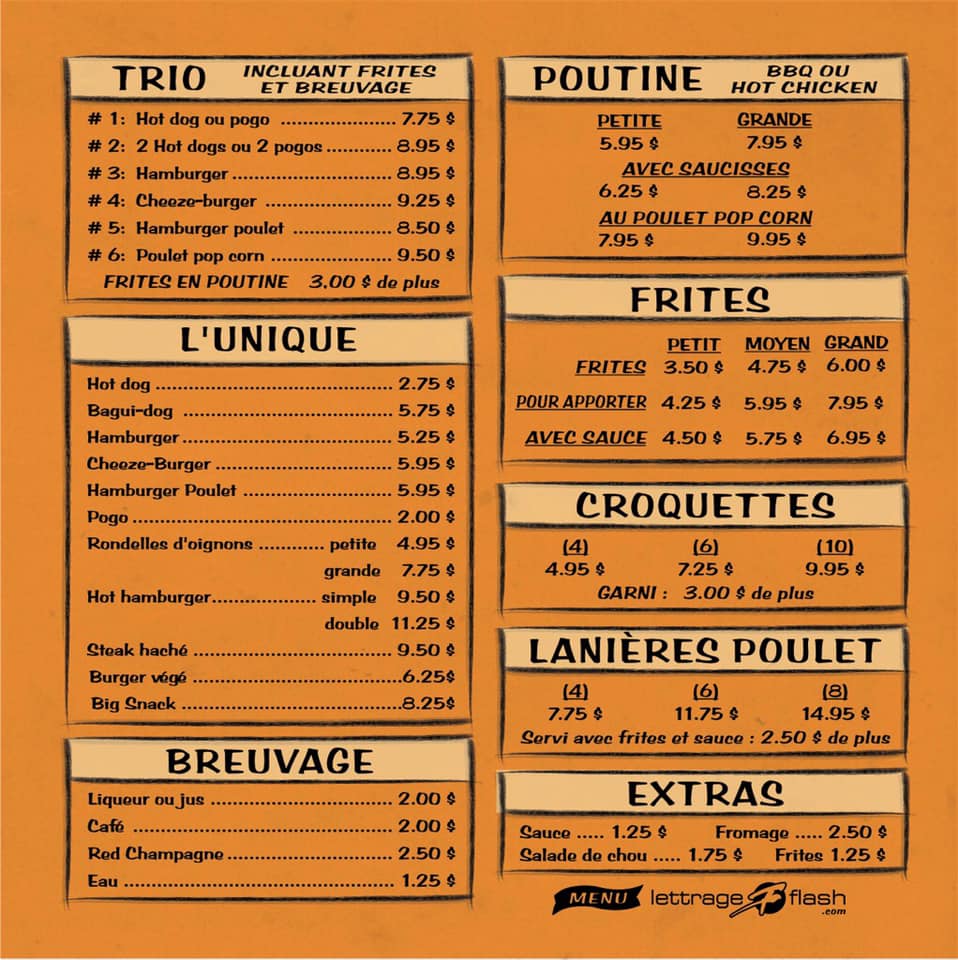 Cabane à Patates | 5471 Avenue du Pont N, Alma, QC G8E 1V2, Canada | Phone: (418) 769-1832