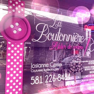 Atelier de couture La Boutonnière | 764A Avenue du Palais, Saint-Joseph-de-Beauce, QC G0S 2V0, Canada | Phone: (418) 209-6936