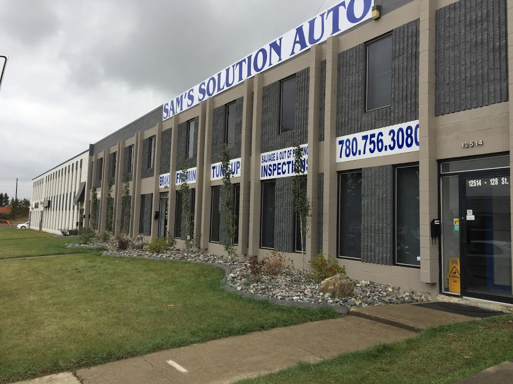 Sams Solution Auto Ltd | 12514 128 St NW, Edmonton, AB T5L 1C8, Canada | Phone: (780) 756-3080