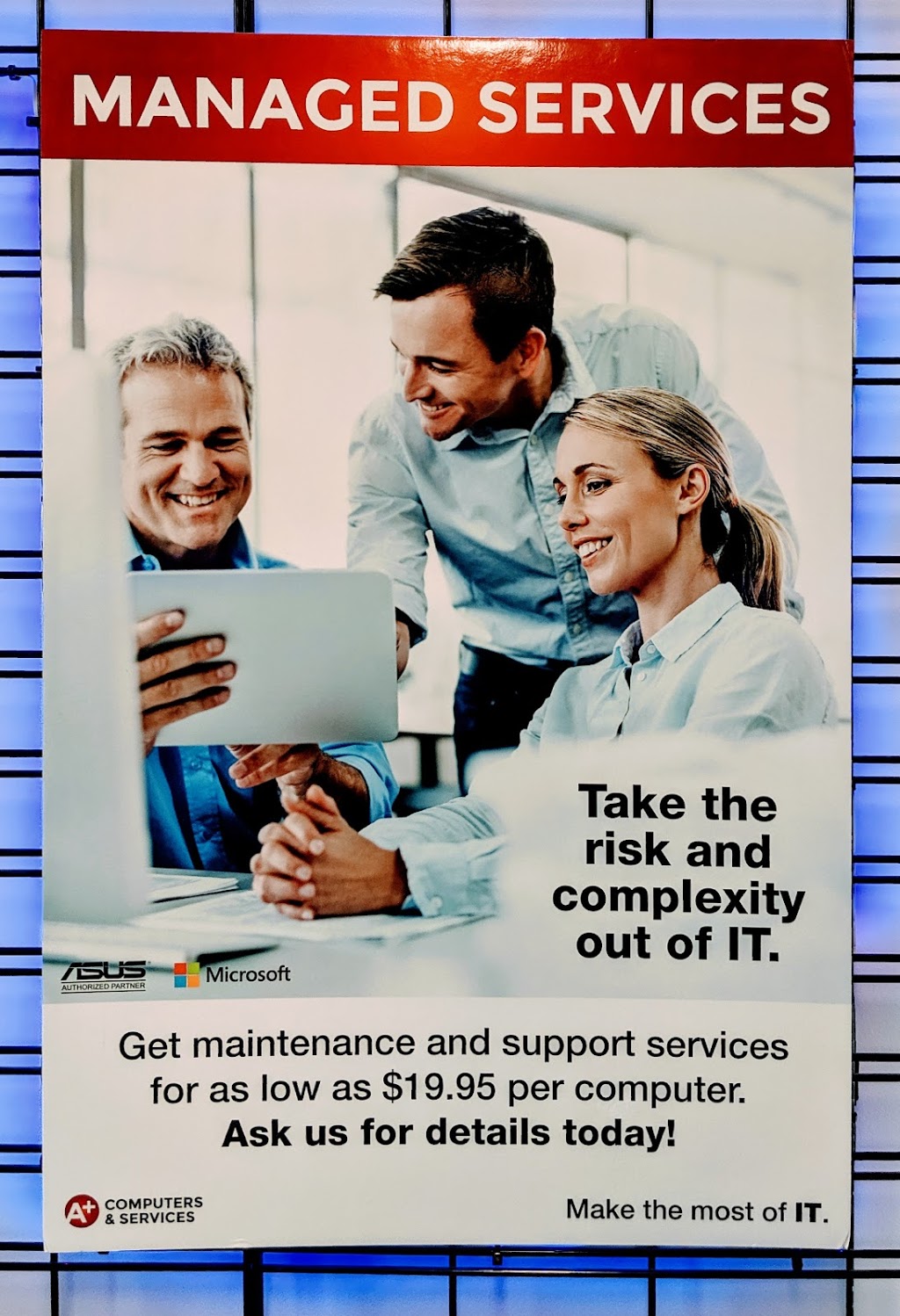 A+ Computers & Services | 831 Cavalier Dr, Winnipeg, MB R2Y 1C6, Canada | Phone: (204) 275-8772