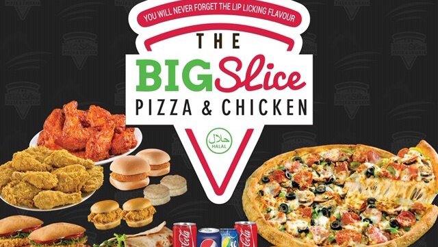 The Big Slice Pizza and Chicken | 30 Glamis Rd Unit #3, Cambridge, ON N1R 7H5, Canada | Phone: (519) 624-4747