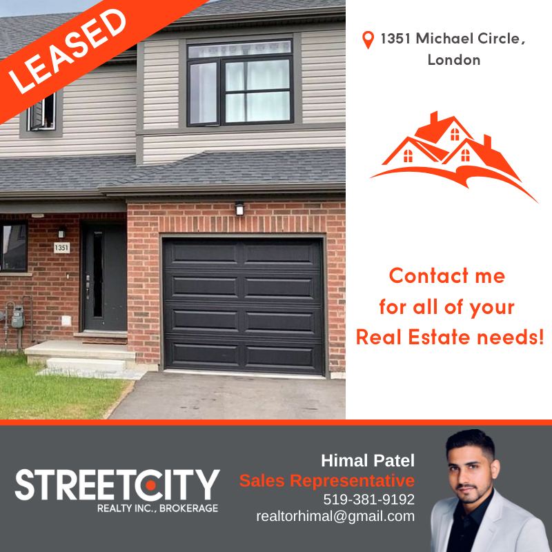 Realtor - Himal Patel | 823 Cedarpark Way, London, ON N5X 0C3, Canada | Phone: (519) 381-9192
