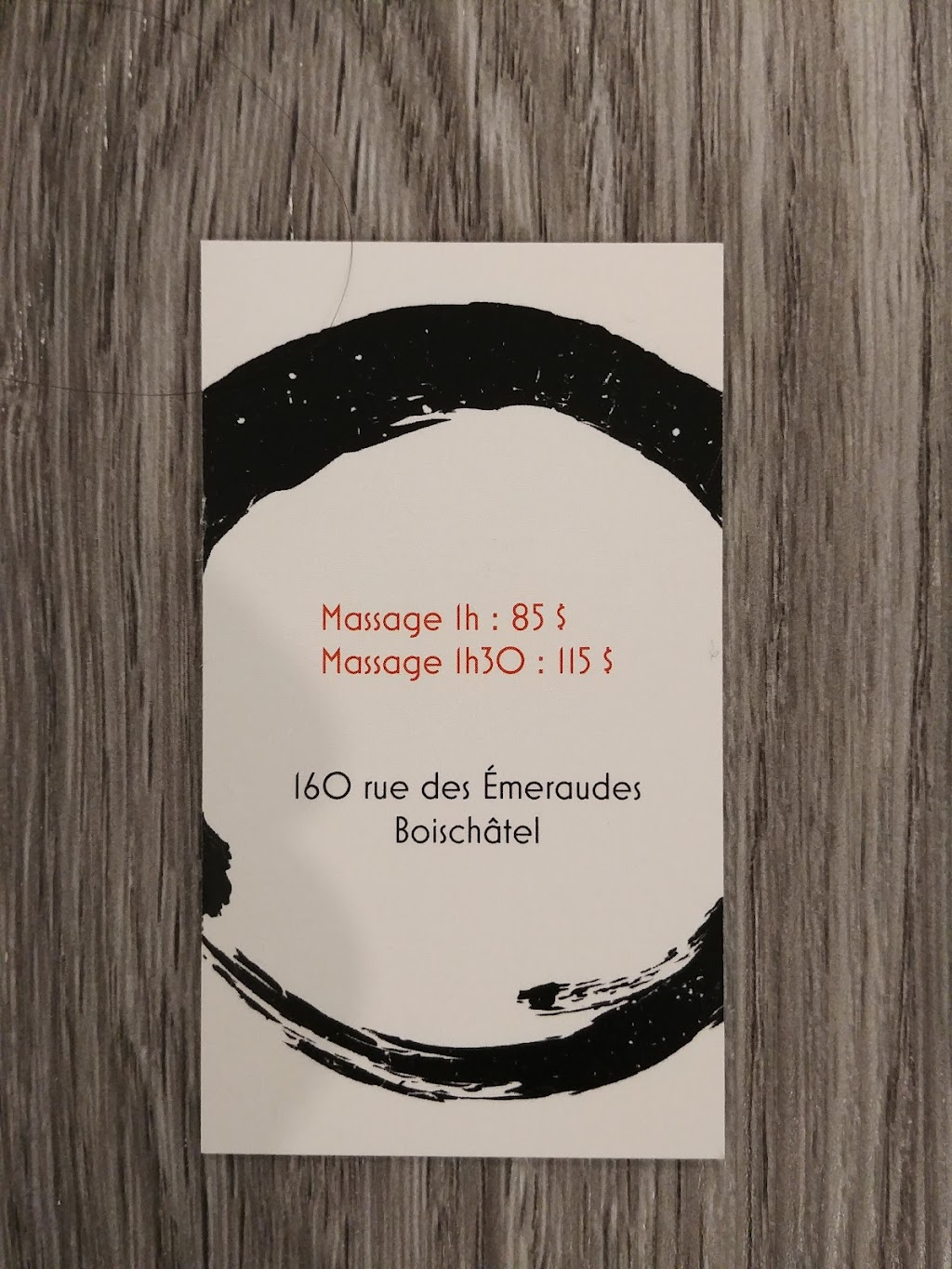Zen massothérapie | 160 Rue des Émeraudes, Boischatel, QC G0A 1H0, Canada | Phone: (418) 803-6257
