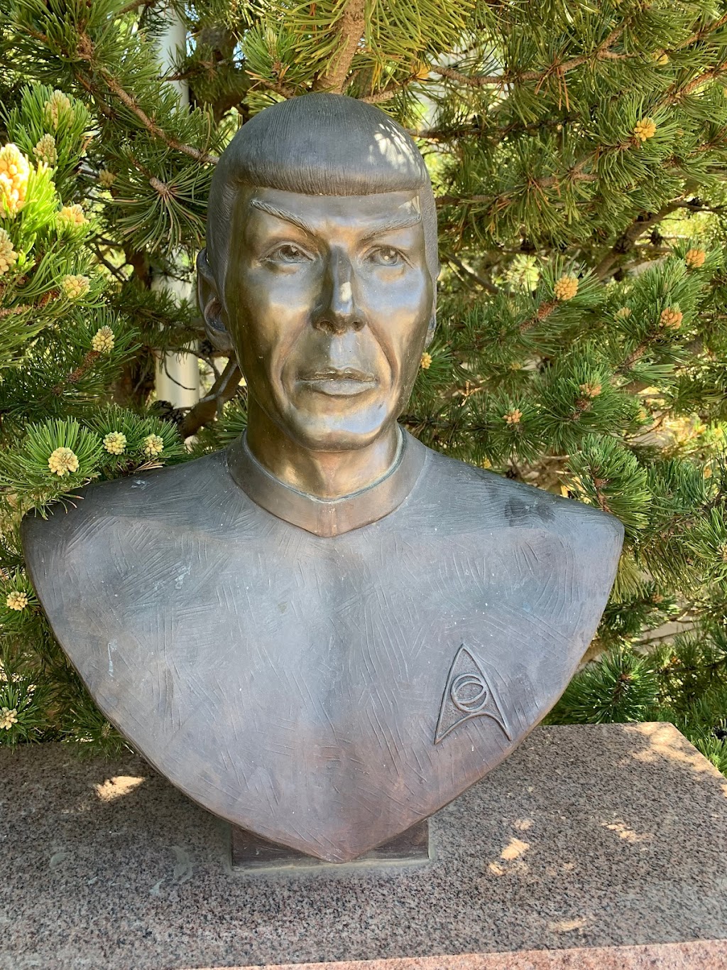 Vulcan Spock Bronze Bust and Handprint | 108 2 Ave S, Vulcan, AB T0L 2B0, Canada | Phone: (403) 485-2994