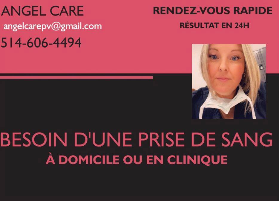 Prélèvement Angel care | 3662 Boul Henri-Bourassa E, Montréal-Nord, QC H1H 1J6, Canada | Phone: (514) 606-4494