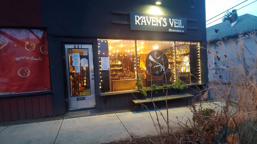 Ravens Veil | 831 Commercial Dr, Vancouver, BC V5L 3W6, Canada | Phone: (604) 251-1869