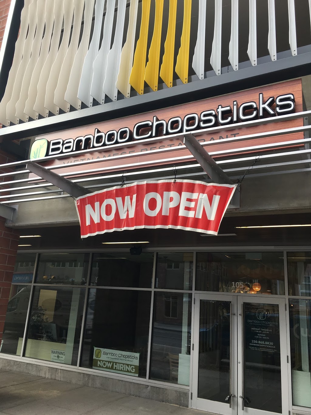 Bamboo Chopsticks Downtown | 105-1360 Ellis St, Kelowna, BC V1Y 2A2, Canada | Phone: (250) 868-8830