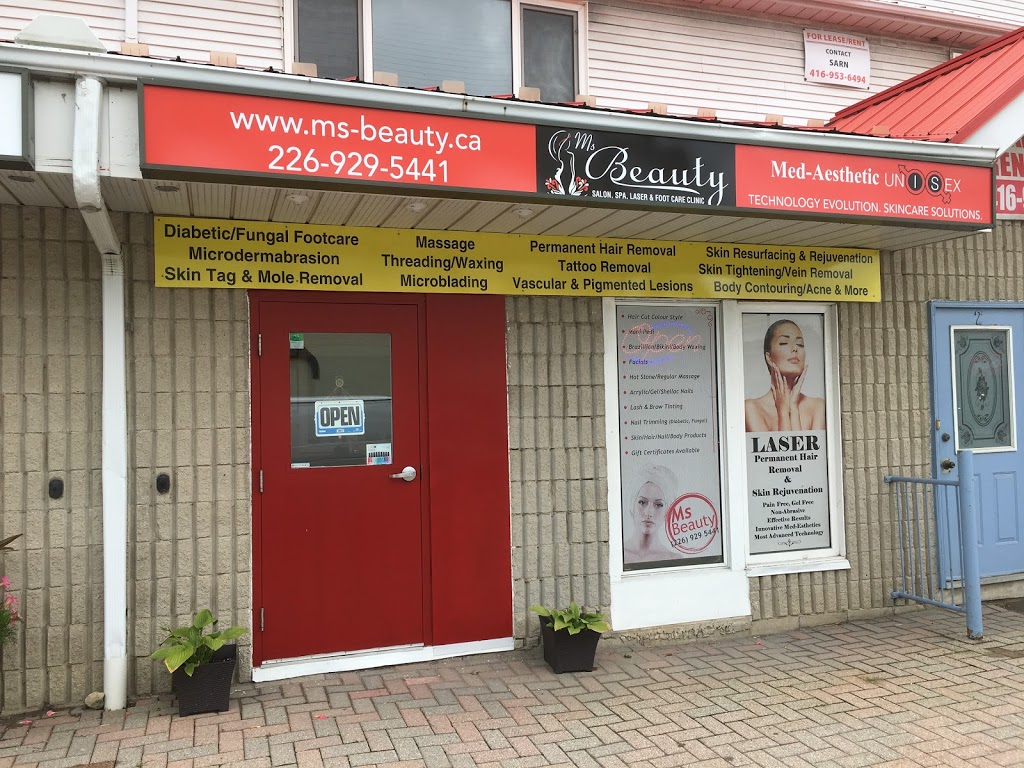 Ms-Beauty Salon, Spa & Laser Clinic | 1 Elora St, Harriston, ON N0G 1Z0, Canada | Phone: (226) 929-5441