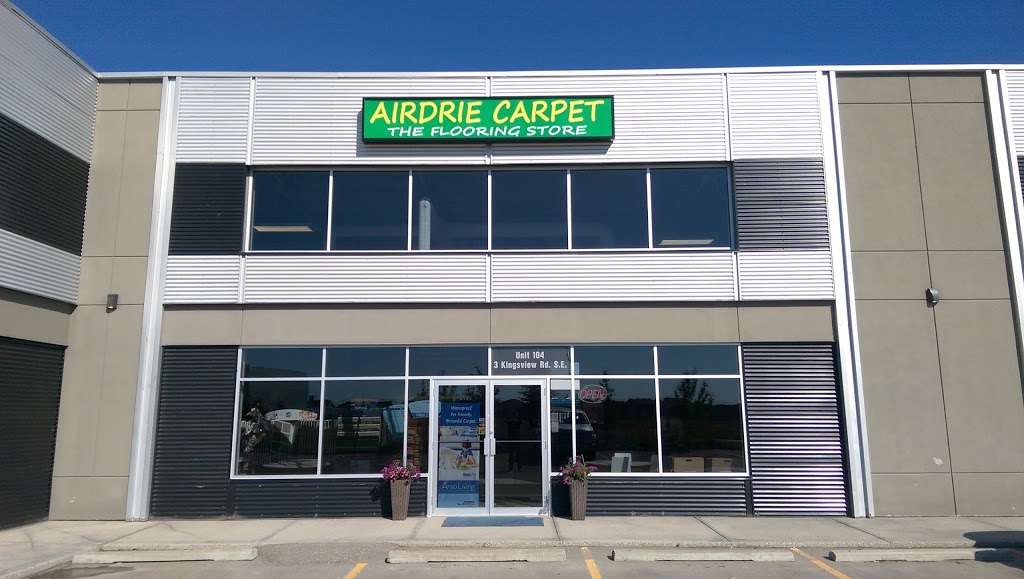 Airdrie Carpet - The Flooring Store | 3 Kingsview Rd SE #104, Airdrie, AB T4A 0A8, Canada | Phone: (587) 254-8720