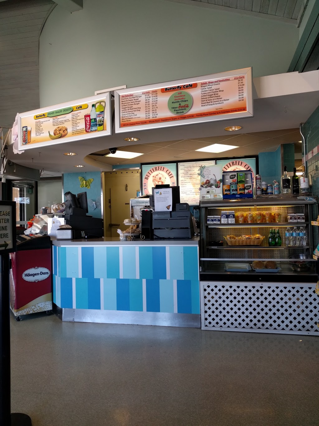Butterfly Café | 2405 Niagara Pkwy, Niagara Falls, ON L2E 3E8, Canada | Phone: (905) 356-7536