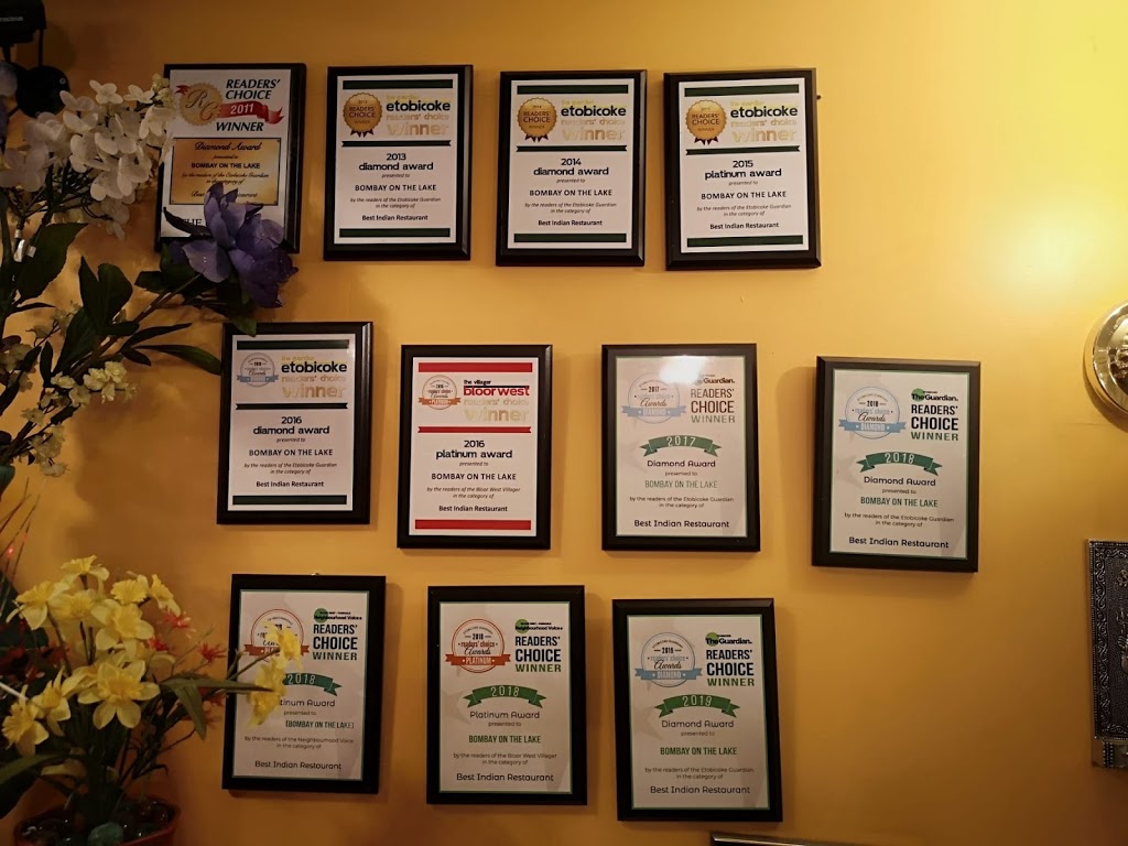 Bombay On The Lake | 3007 Lake Shore Blvd W, Etobicoke, ON M8V 1K2, Canada | Phone: (416) 850-3721