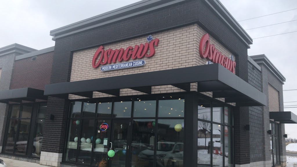 Osmows Shawarma | 8205 Financial Dr, Unit #1, Building P, Brampton, ON L6Y 1M1, Canada | Phone: (905) 453-0455