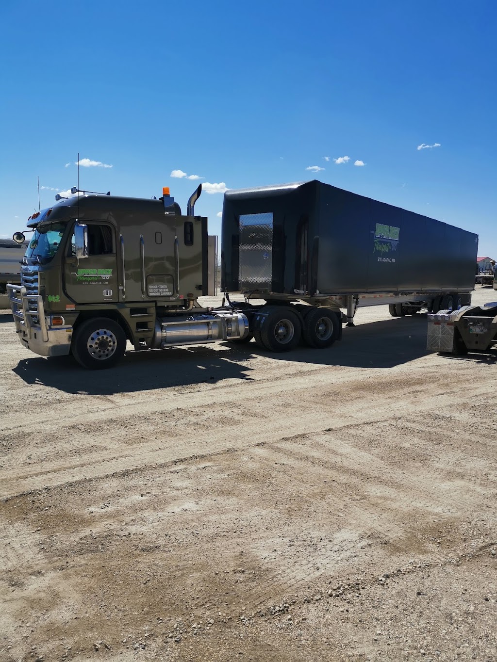 Upper Deck Transport Inc | 419 Voyageur Rd, Ste. Agathe, MB R0G 1Y0, Canada | Phone: (204) 882-2800