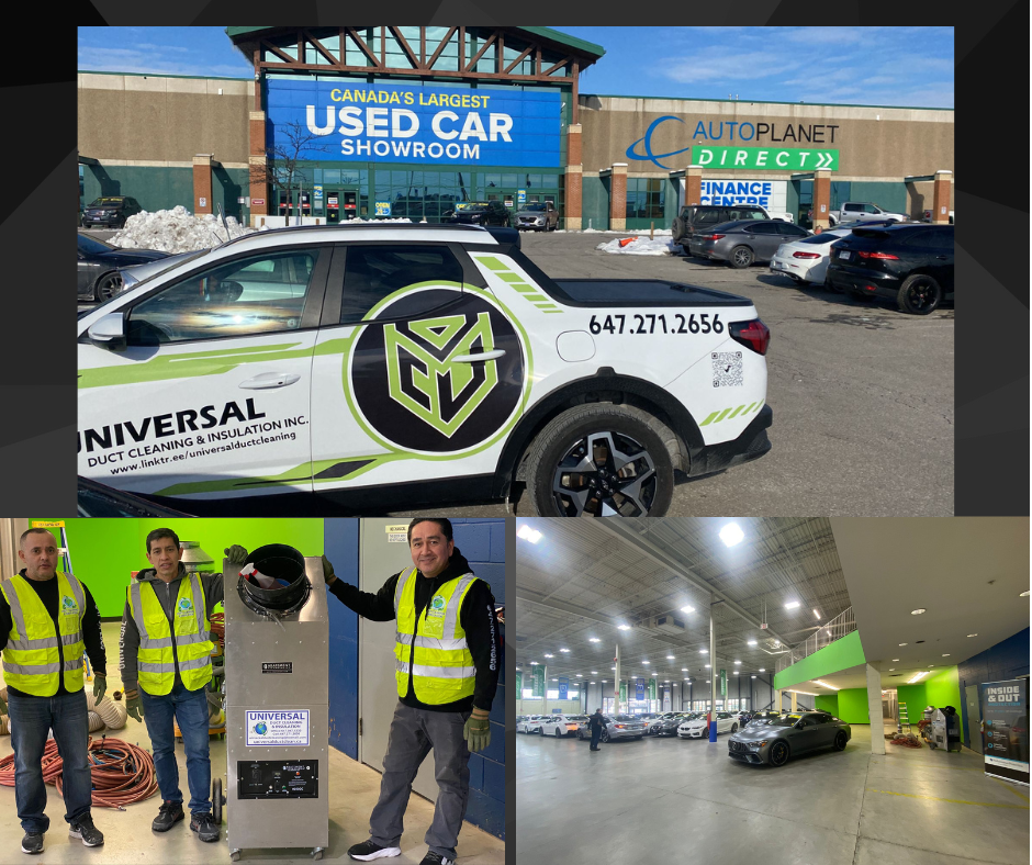 Universal Duct Cleaning | 224 Milvan Dr Unit C, North York, ON M9L 2A5, Canada | Phone: (647) 271-2656