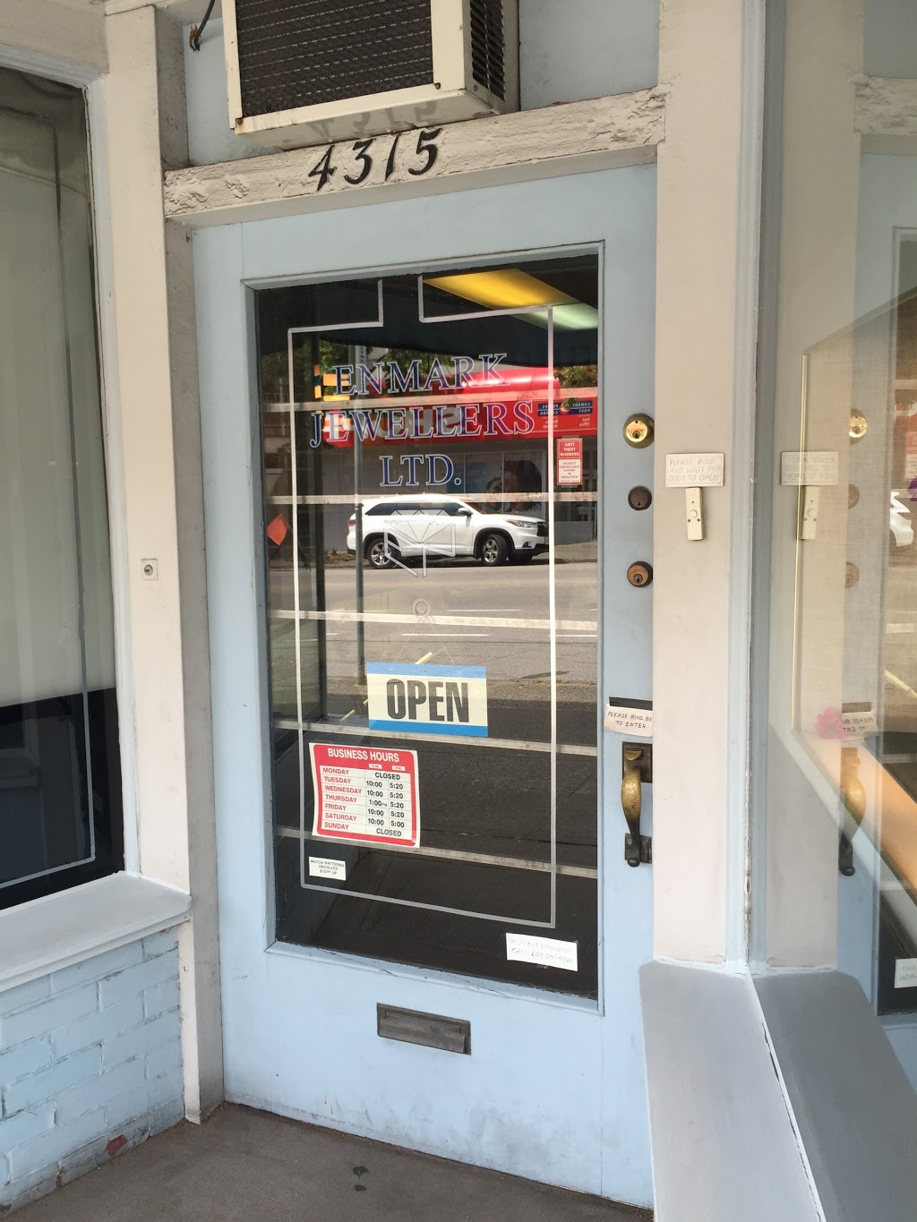 Enmark Jewellers Ltd | 4315 Dunbar St, Vancouver, BC V6S 2G2, Canada | Phone: (604) 224-3513