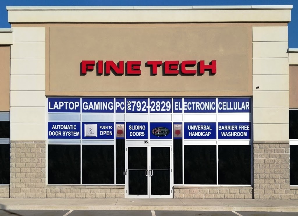 Fine Tech | 50 Maritime Ontario Blvd #35, Brampton, ON L6S 0E7, Canada | Phone: (905) 792-2829