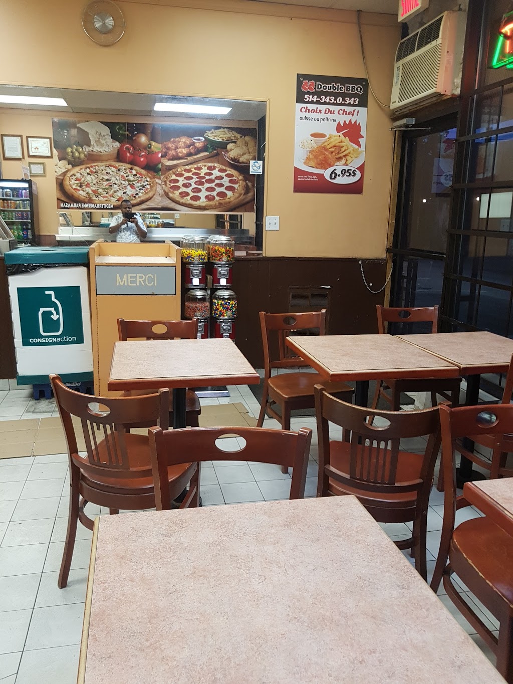 Double Pizza | 4960 Rue de Charleroi, Montréal-Nord, QC H1G 2Z1, Canada | Phone: (514) 343-0343