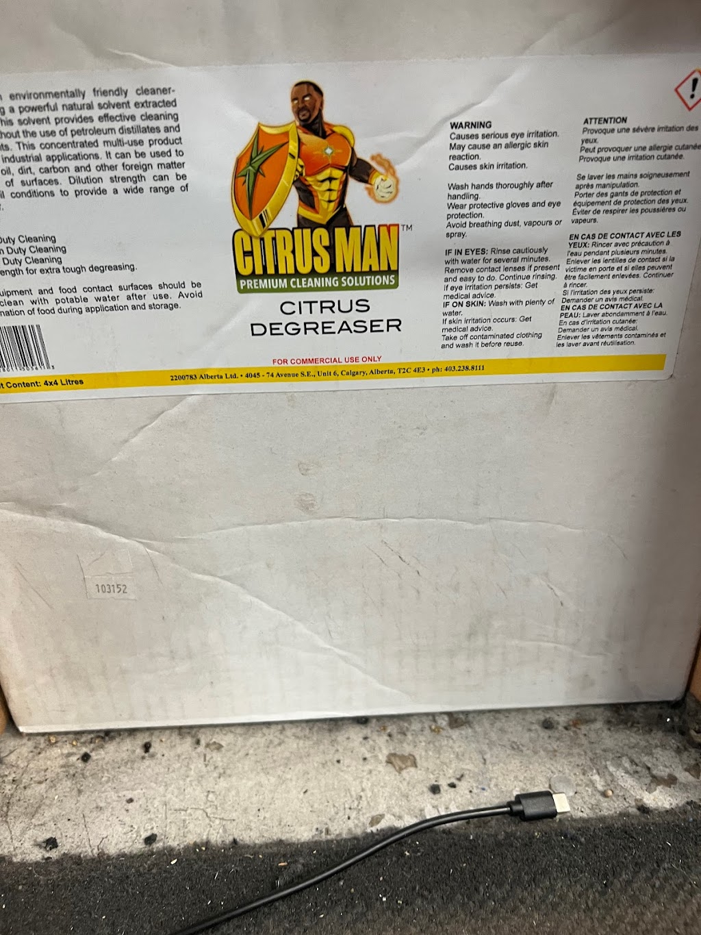 Citrus Man Premium Cleaning Solutions | 4045 74 Ave SE #6, Calgary, AB T2C 4E3, Canada | Phone: (587) 816-2385