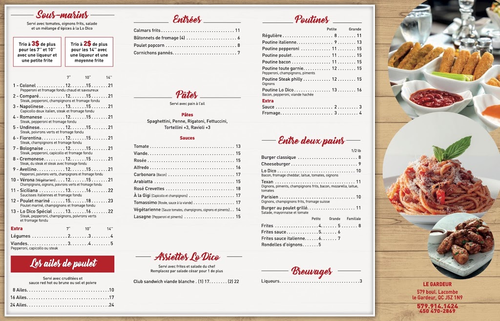 Lo Dico Express Pizzeria | 579B Boulevard Lacombe, Repentigny, QC J5Z 1N9, Canada | Phone: (450) 470-2869