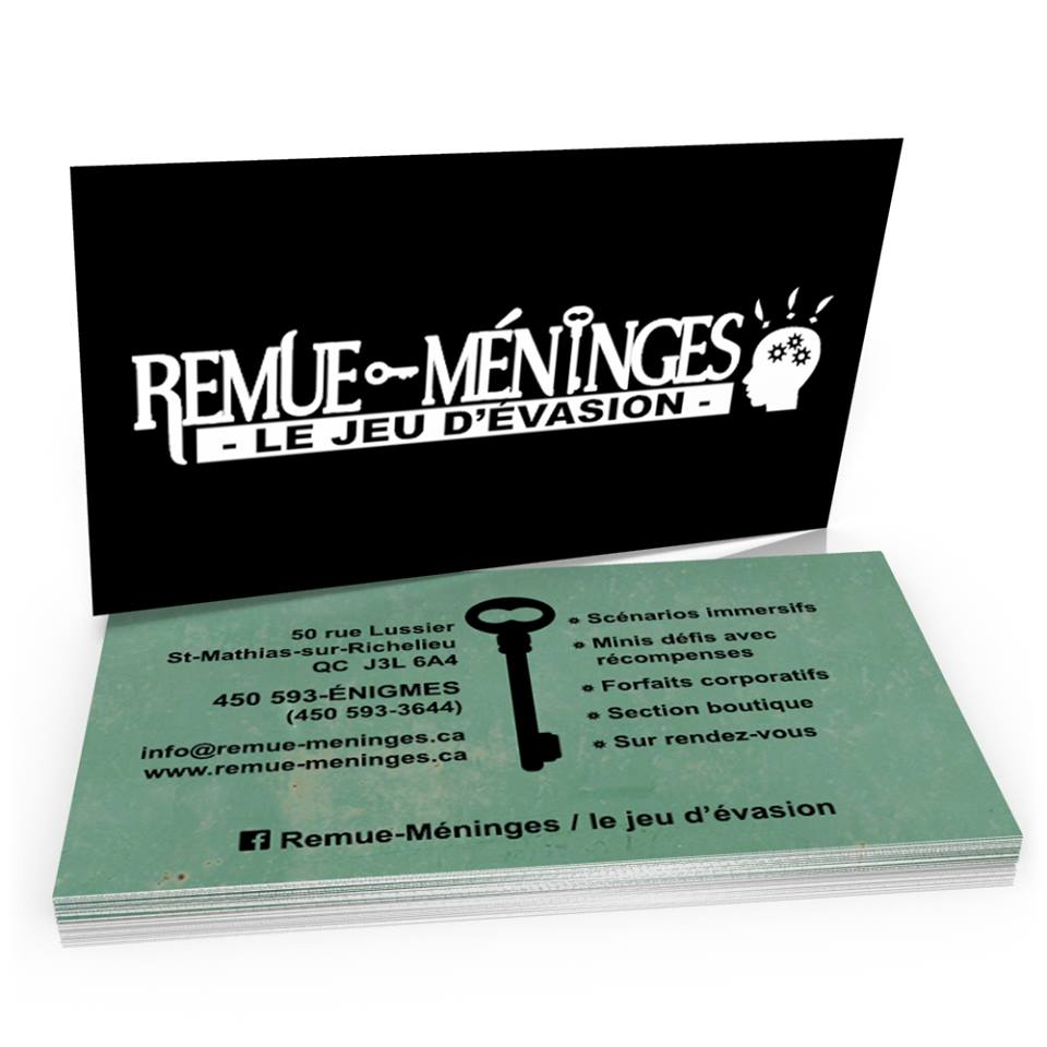 Brainstorming / the breakout game | 50 Rue Lussier, Saint-Mathias-sur-Richelieu, QC J3L 6A4, Canada | Phone: (450) 593-3644