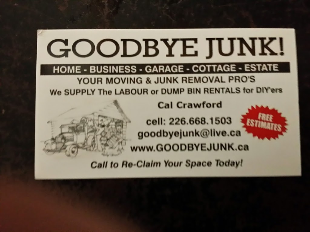 Goodbye Junk | 53 Whites Ave, Tara, ON N0H 2N0, Canada | Phone: (226) 668-1503