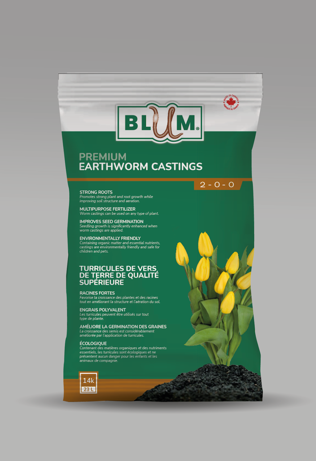 Blum earthworm castings | 946 Lakeshore Rd E, Mississauga, ON L5E 1E4, Canada | Phone: (905) 278-0180