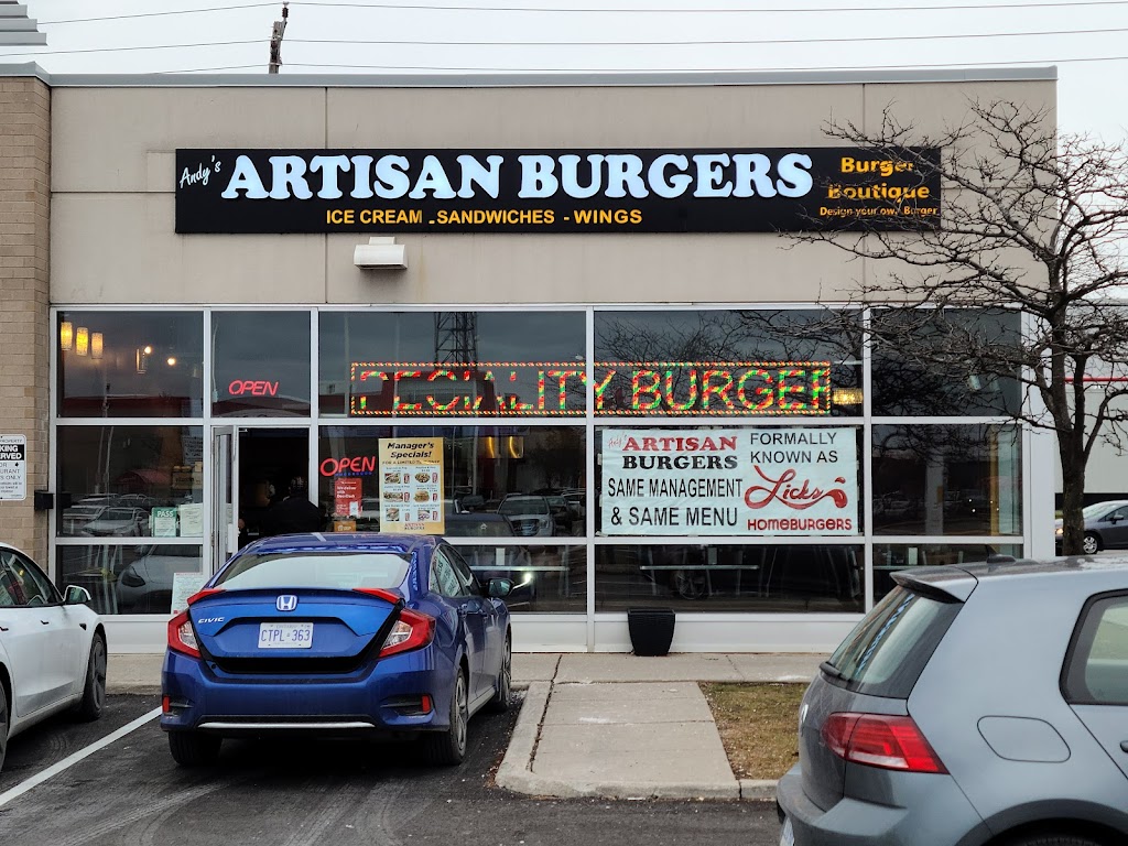 Andys Artisan Burgers | 900 Warden Ave., Scarborough, ON M1L 4W6, Canada | Phone: (416) 285-4555
