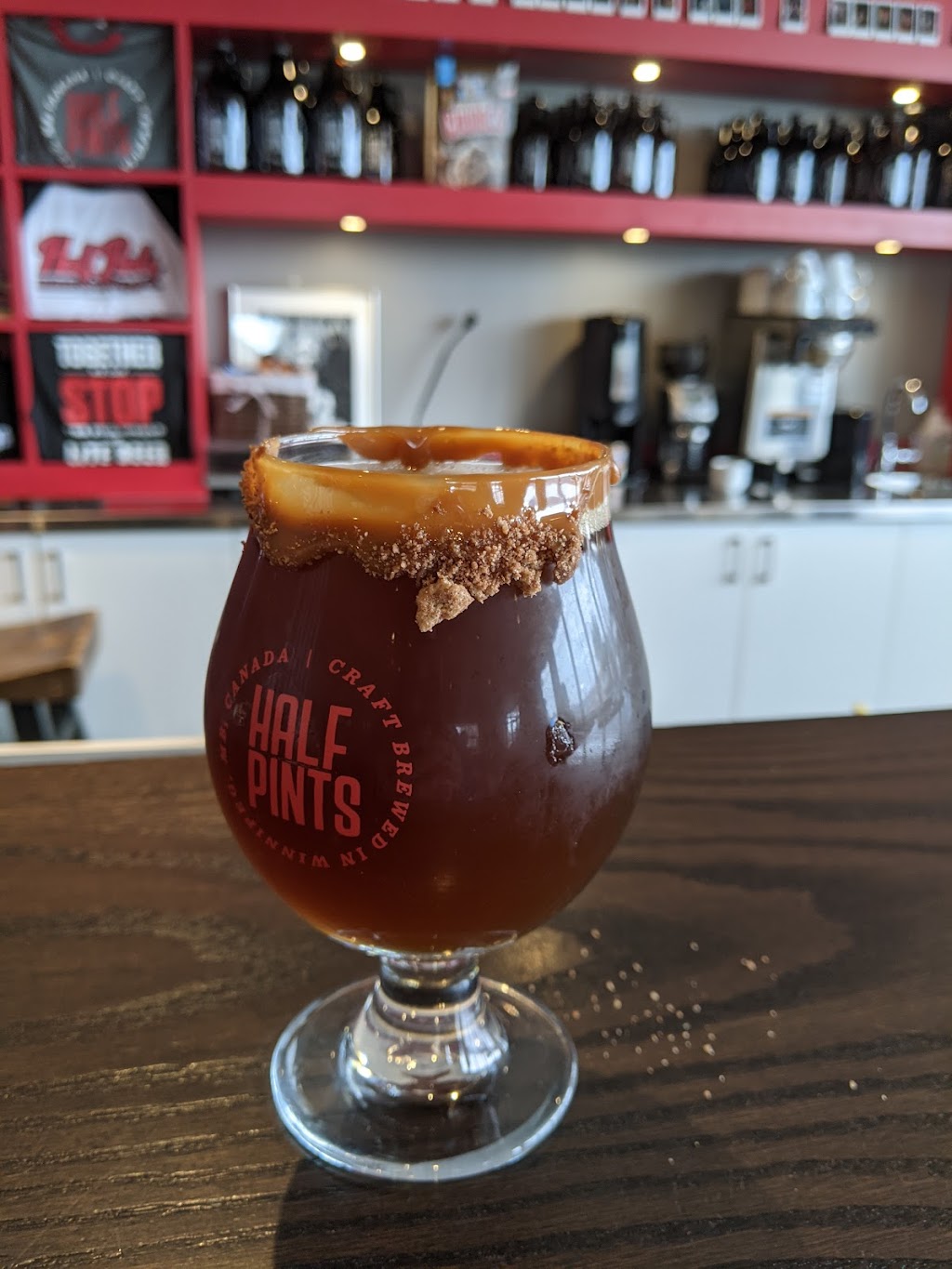 Half Pints Brewing Company | 550 Roseberry St, Winnipeg, MB R3H 0T1, Canada | Phone: (204) 832-7468