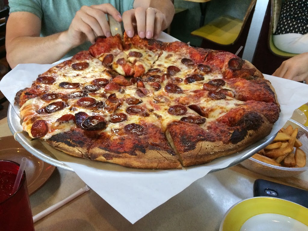 Santoras Pizza Drive-In | 3440 Transit Rd, Depew, NY 14043, USA | Phone: (716) 668-3355