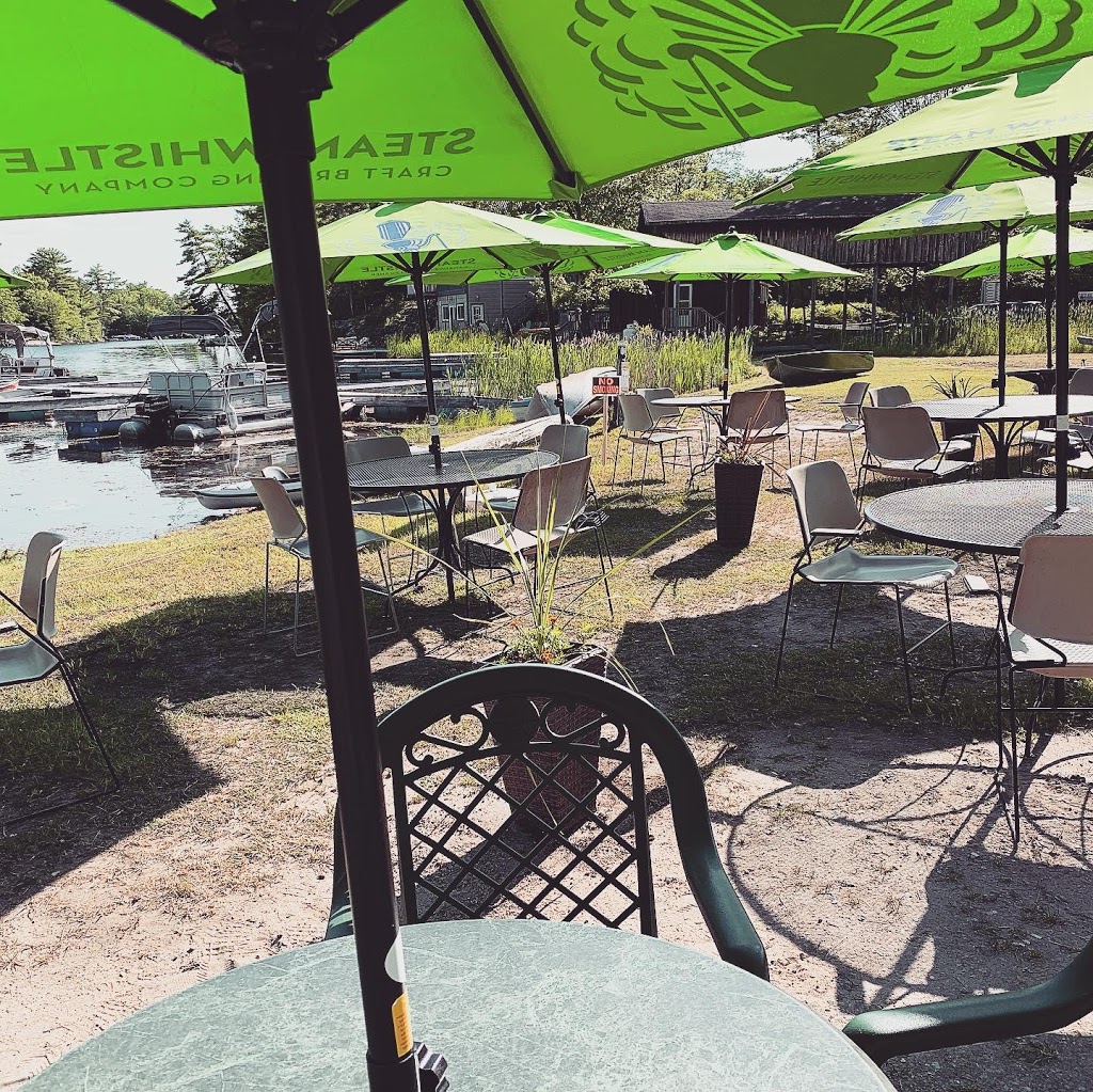 Huck’s Lakeside Bar + Restaurant | 17 Fire Rte 82B, Buckhorn, ON K0L 1J0, Canada | Phone: (705) 931-4455