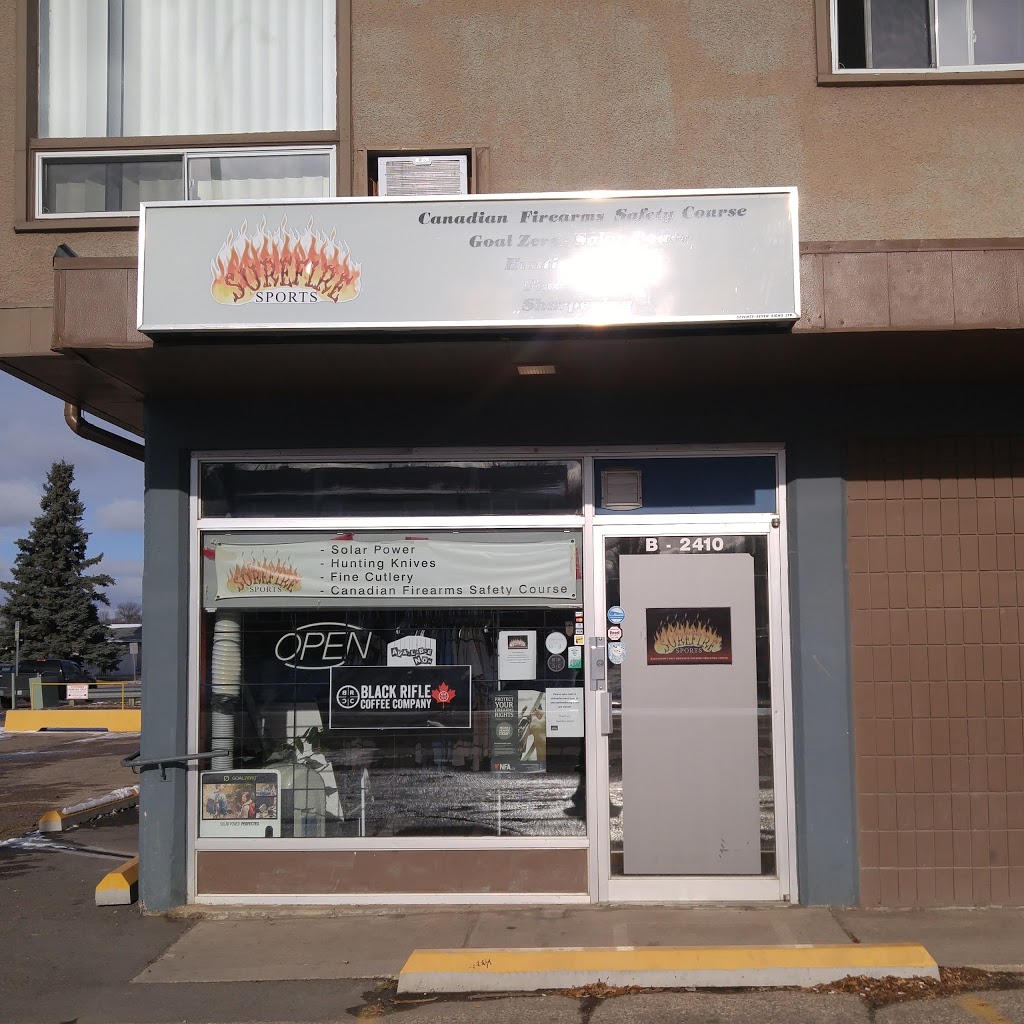 Surefire Sports | 2410 Richardson Rd, Saskatoon, SK S7L 4C3, Canada | Phone: (306) 952-3473