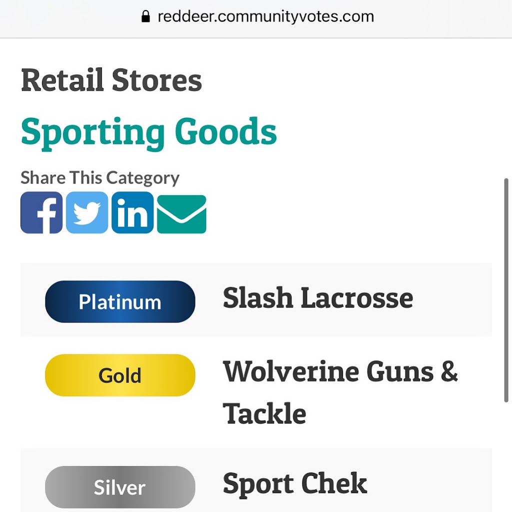 Slash Lacrosse | 6200 67a St #11, Red Deer, AB T4P 3E8, Canada | Phone: (403) 347-5274