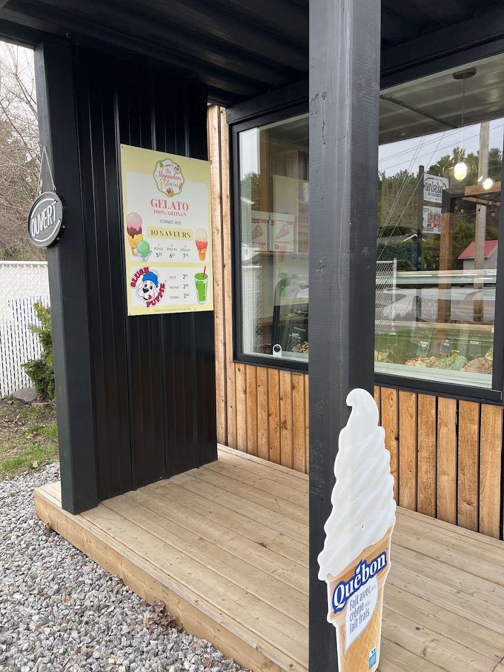 Les Mignardises Glacées | 285 Rue Henri Bourassa, Papineauville, QC J0V 1R0, Canada | Phone: (819) 355-5249
