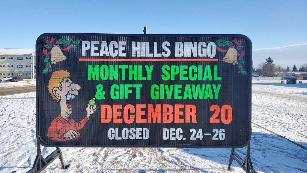 Peace Hills Bingo | point of interest | 3725 56 St, Wetaskiwin, AB T9A 2V6, Canada | 7803522137 OR +1 780-352-2137