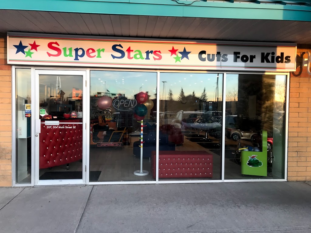 SuperStars Cuts For Kids | 201, 304 Main Street SE, Airdrie, AB T4B 3C3, Canada | Phone: (587) 254-1619